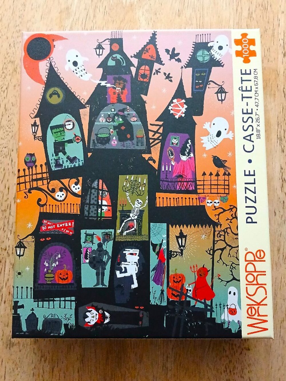 WerkShoppe "Haunted House" Jigsaw Puzzle, 1000 Pieces